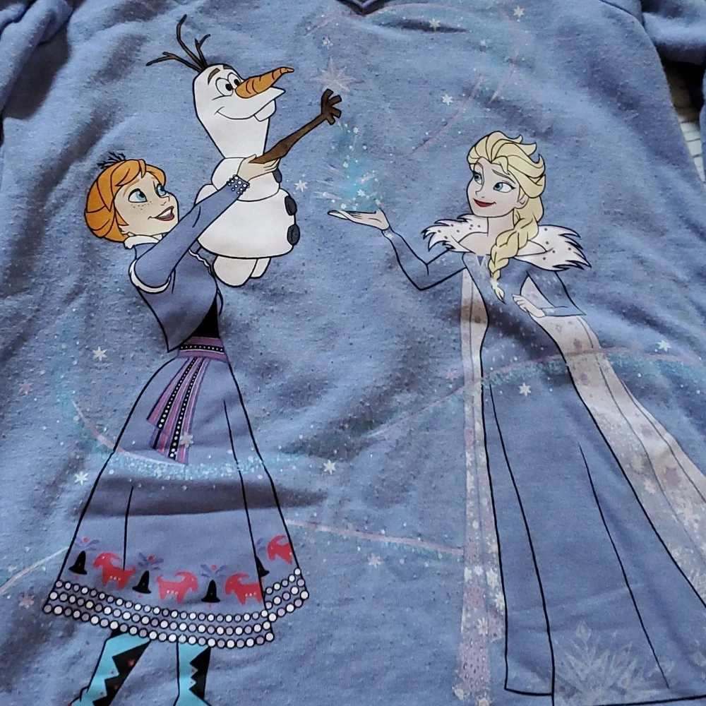 GIRLS LONG SLEEVE SHIRTS (FROZEN, DISNEY, ETC)